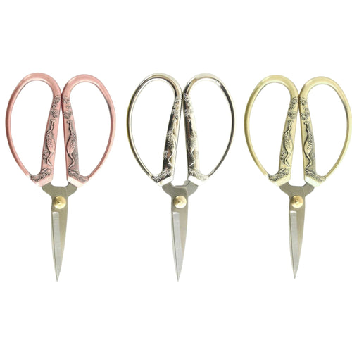 Large Crane Embroidery Scissors