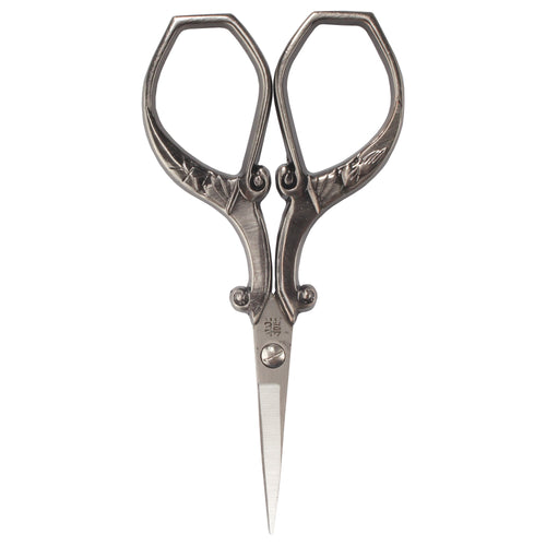 silver yarn crochet snips