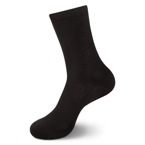 Unisex Athletic Supported Bamboo Rayon Crew Socks