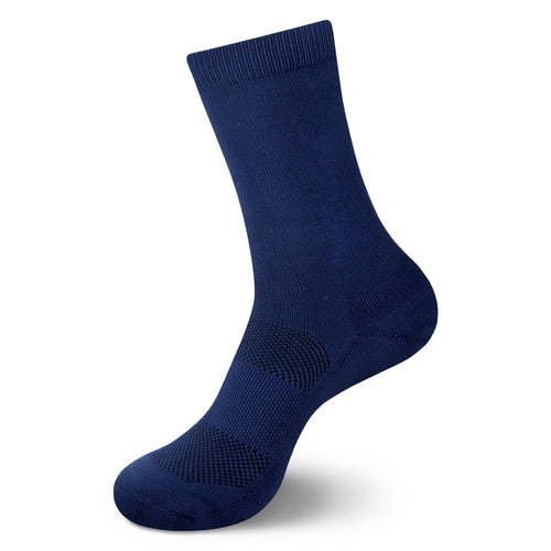 Unisex Athletic Supported Bamboo Rayon Crew Socks