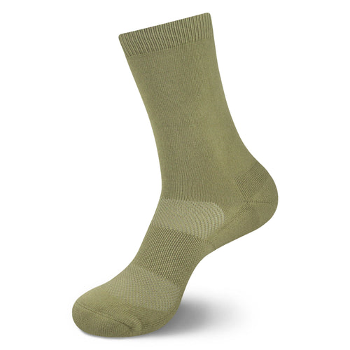 Unisex Athletic Supported Bamboo Rayon Crew Socks