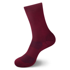 Unisex Athletic Supported Bamboo Rayon Crew Socks