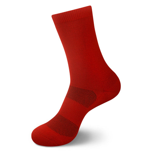 Unisex Athletic Supported Bamboo Rayon Crew Socks