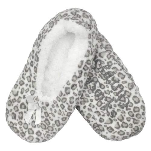 Women's Cheetah Print Slippers