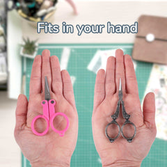 vintage embroidery scissors set