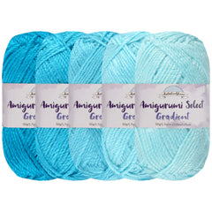 light blue dark blue gradient yarn