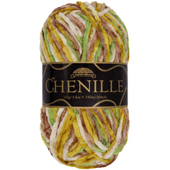 Chenille Yarn Variegated Skeins