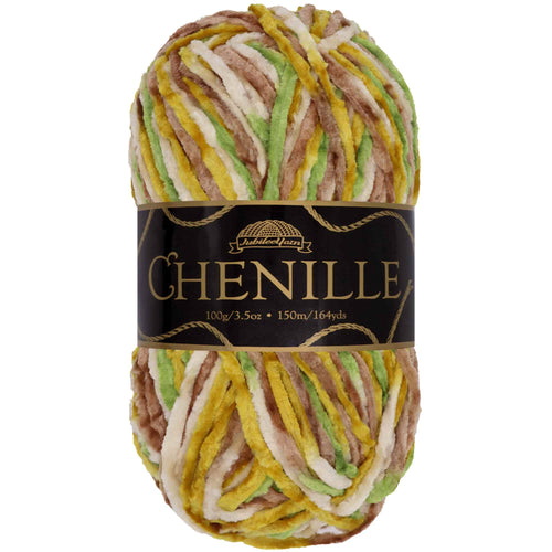 Chenille Yarn Variegated Skeins