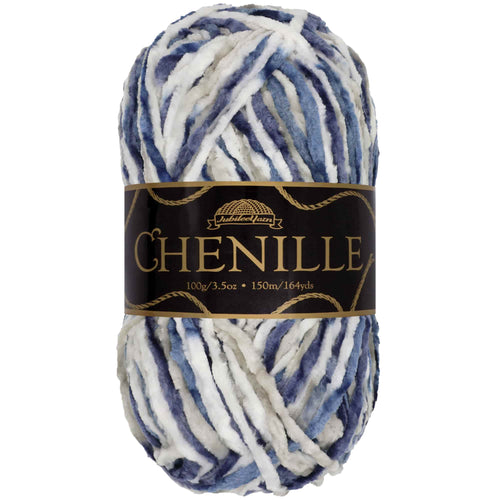 Chenille Yarn Variegated Skeins