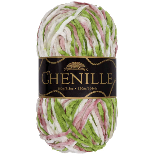 Chenille Yarn Variegated Skeins