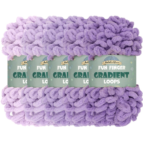 Fun Finger Gradient Loops Yarn