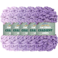 Fun Finger Gradient Loops Yarn