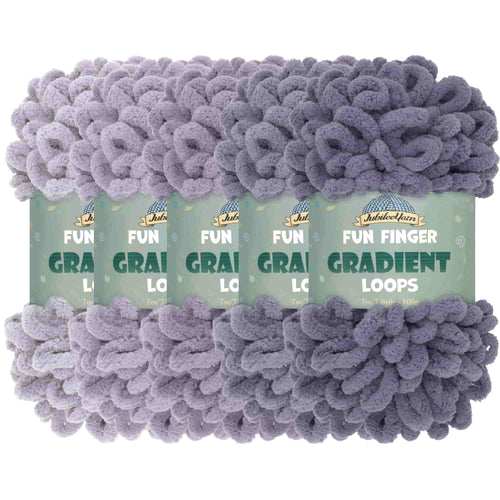 Fun Finger Gradient Loops Yarn