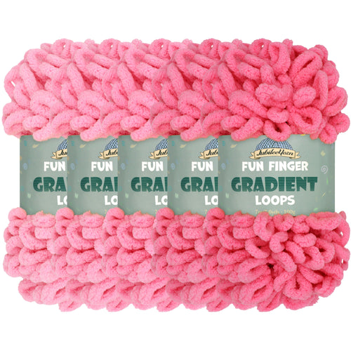 Fun Finger Gradient Loops Yarn