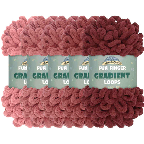 Fun Finger Gradient Loops Yarn