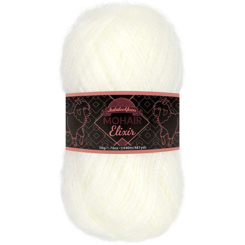 Wool hair yarn for knitting and crocheting
