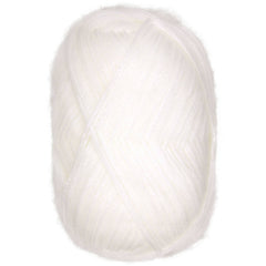 Undyed Nylon/Acrylic/Wool Blend Fine Yarn