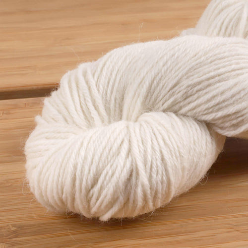 Undyed Woolly Alpaca Yarn