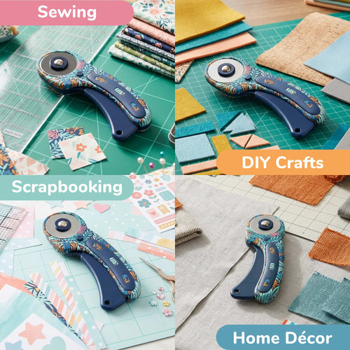 Rotary Rodeo Steel Fabric Scissors