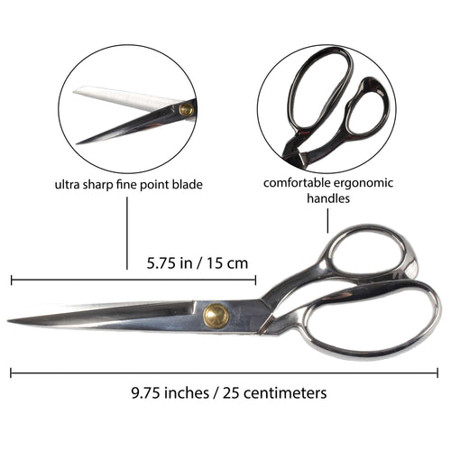 scissor size chart