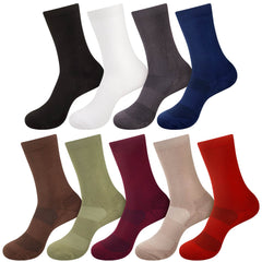 Unisex Athletic Supported Bamboo Rayon Crew Socks