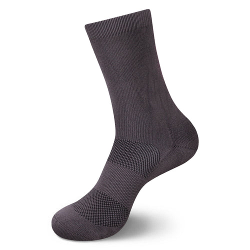 Unisex Athletic Supported Bamboo Rayon Crew Socks