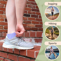 Unisex Quarter Bamboo Athletic Socks