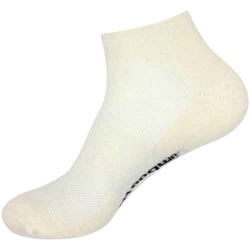 Unisex Bamboo Rayon Wool Blend Athletic Quarter Socks