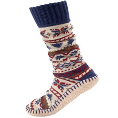 Men's Knit Gripper Slippers