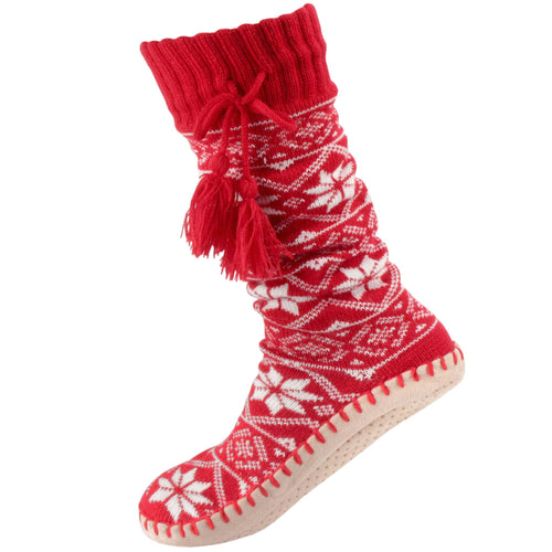 Women's Knit Gripper Slippers