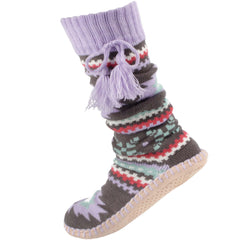 Women's Knit Gripper Slippers