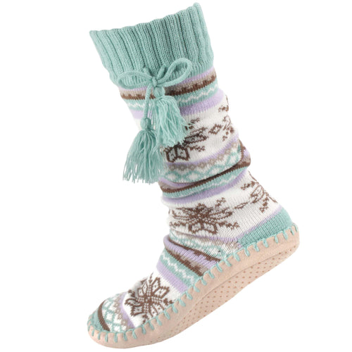 Women's Knit Gripper Slippers