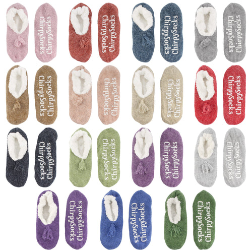 Women's Fancy Yarn Slippers