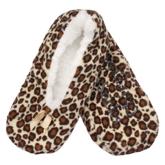 Women's Cheetah Print Slippers