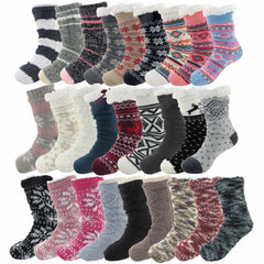 Women's Cozy Thermal Crew Socks