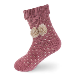 Cabin Fleece-Lined Non-Slip Crew Socks