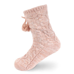 Cabin Fleece-Lined Non-Slip Crew Socks