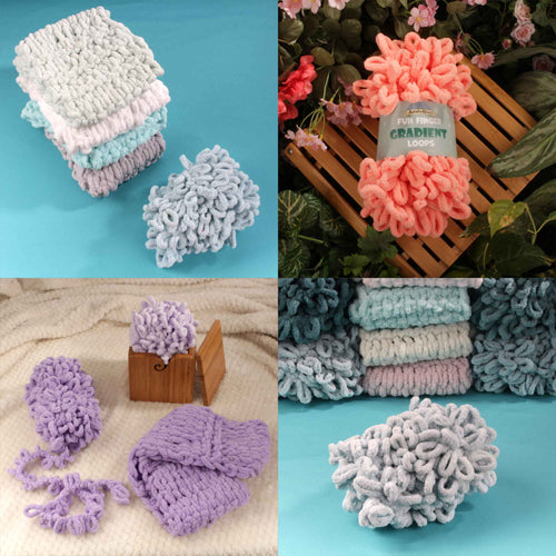 Fun Finger Gradient Loops Yarn