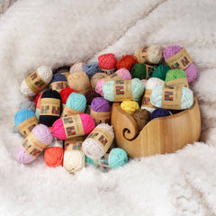 With 80+ colors available in our Cotton Select Yarn Series You are sure to receive the colors you needed for your next project