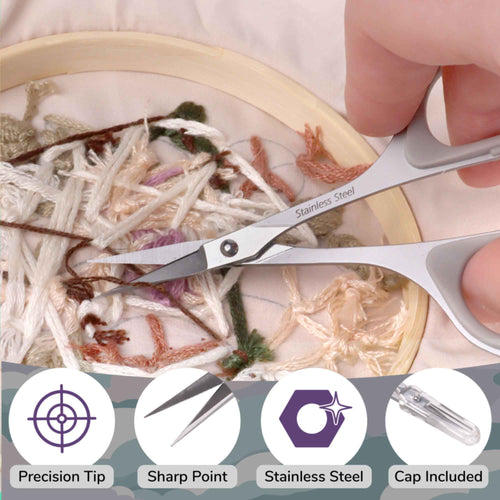 ergonomic embroidery scissor