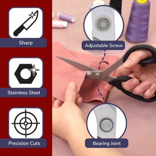 heavy duty stainless steel scissors