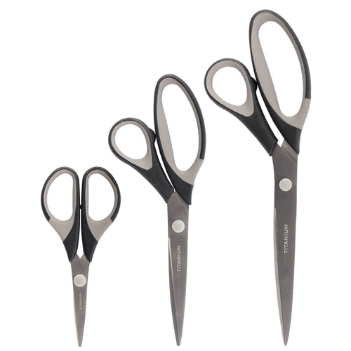 Titanium Craft Scissors 3pc Set