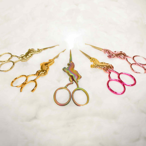 unicorn scissors in the sky