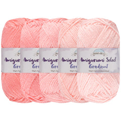 pink gradient yarn pack