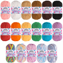 cotton blend skein variety packs