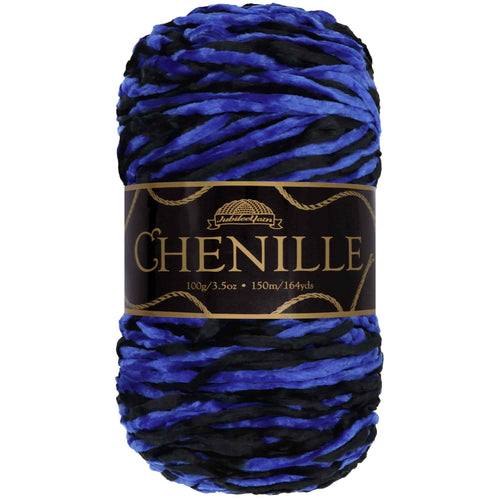 Chenille Yarn Variegated Skeins