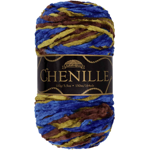 Chenille Yarn Variegated Skeins