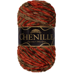 Chenille Yarn Variegated Skeins