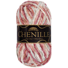 Chenille Yarn Variegated Skeins