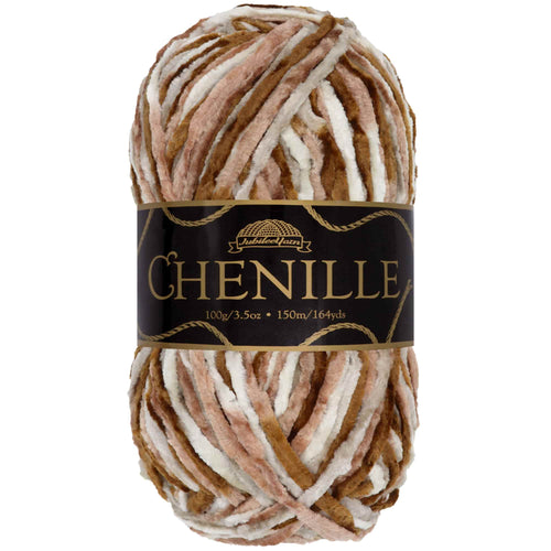 Chenille Yarn Variegated Skeins